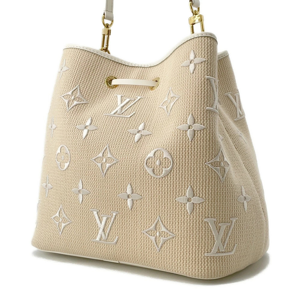 Louis Vuitton By Bag Beige White Noe Pool the Shoulder Neo Monogram